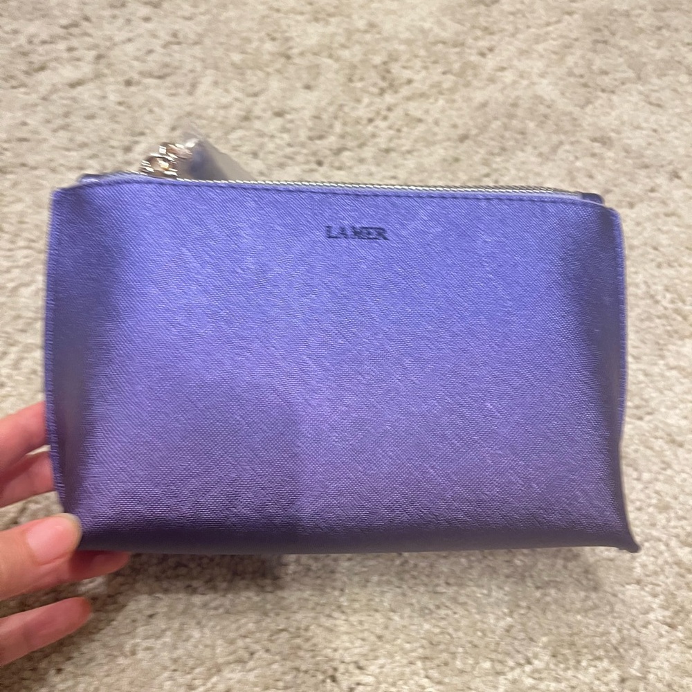 La Mer Shimmering Violet Pouch